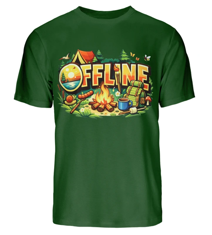 Koszulka bawełniana Offline