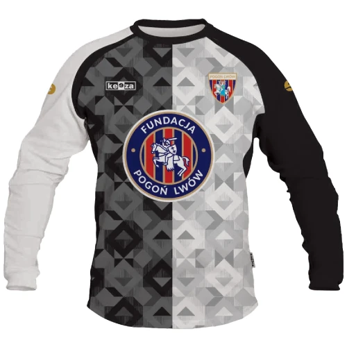 Bluza bramkarska Pogoń Lwów biało-czarna