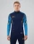 Bluza sportowa Nexus niebieska z krótkim suwakiem