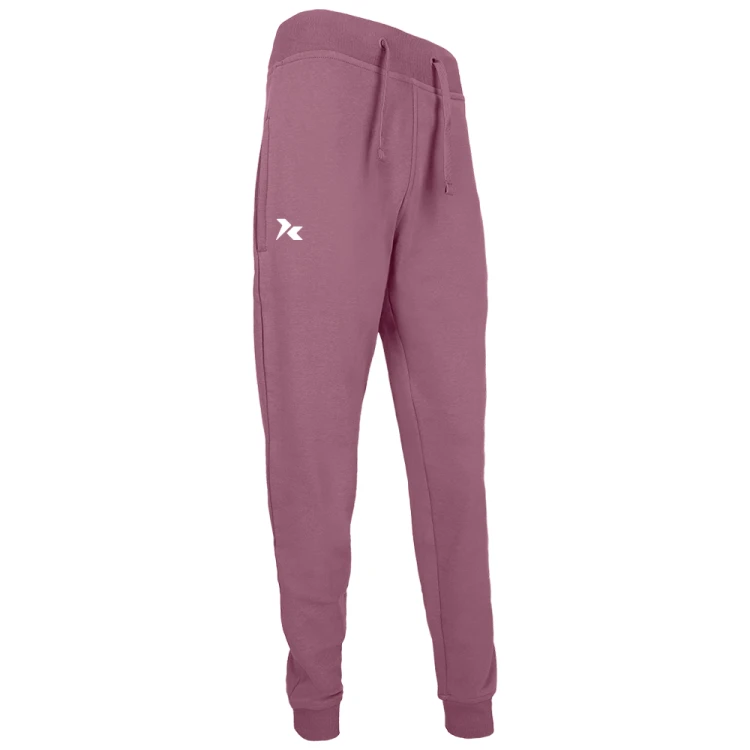 Spodnie bawełniane dusty purple