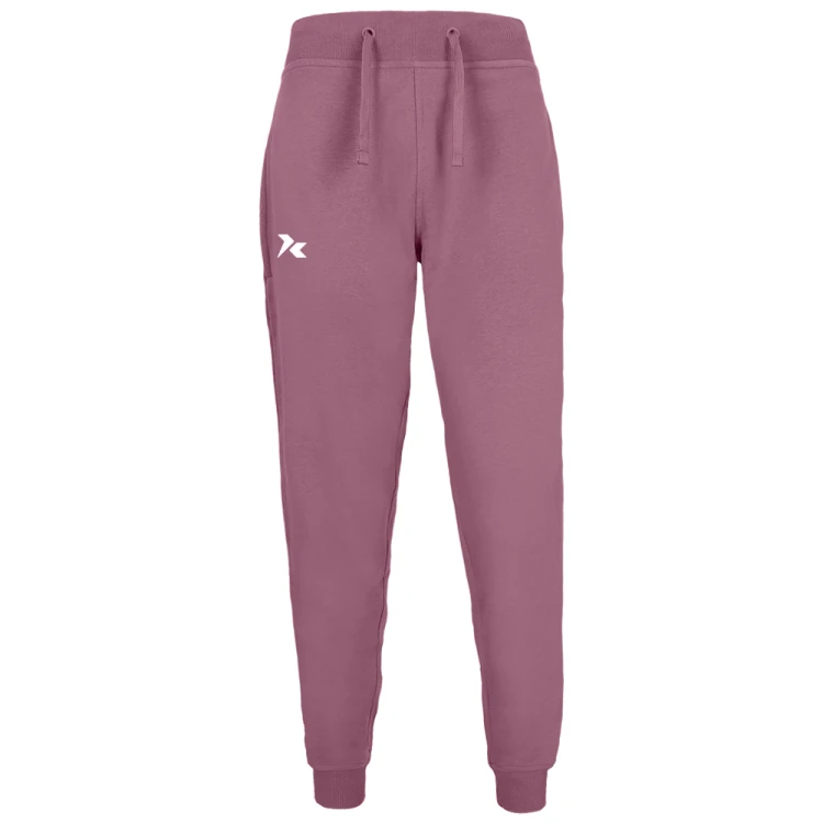 Spodnie bawełniane dusty purple
