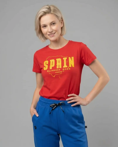 Koszulka damska mundial Hiszpania