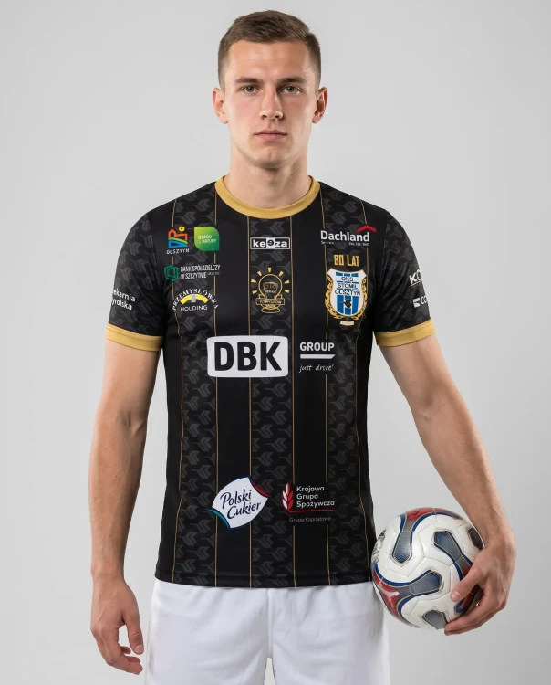 Koszulka meczowa Stomil Olsztyn czarna 25/26