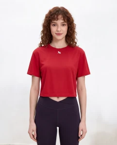 Koszulka fitness Bahama czerwona