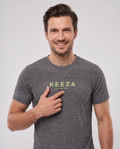 Męska koszulka sportowa, biegowa KEEZA Bolt