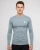 Bluza bawełniana longsleeve błękitna Modo
