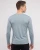 Bluza bawełniana longsleeve błękitna Modo
