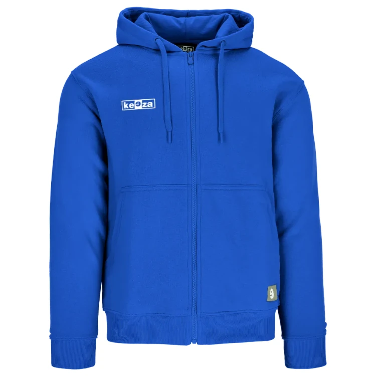 Bluza bawełniana rozpinana Era niebieska