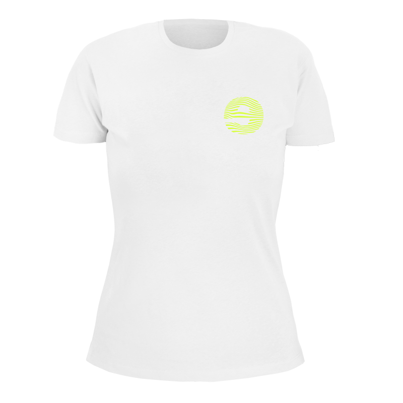 koszulka bawełniana neonowa zebra