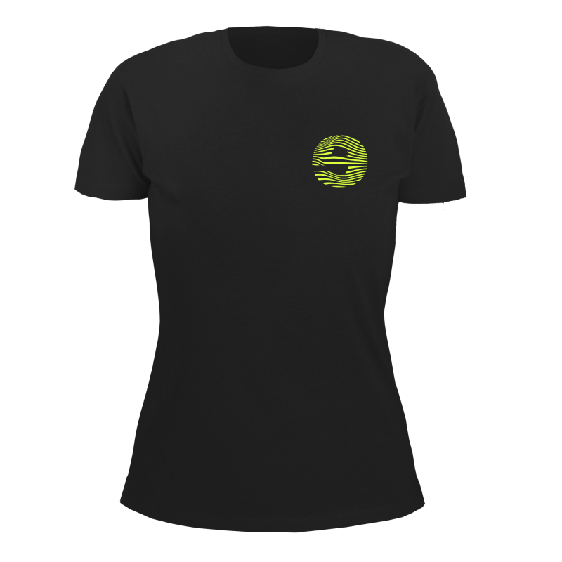 koszulka bawełniana neonowa zebra