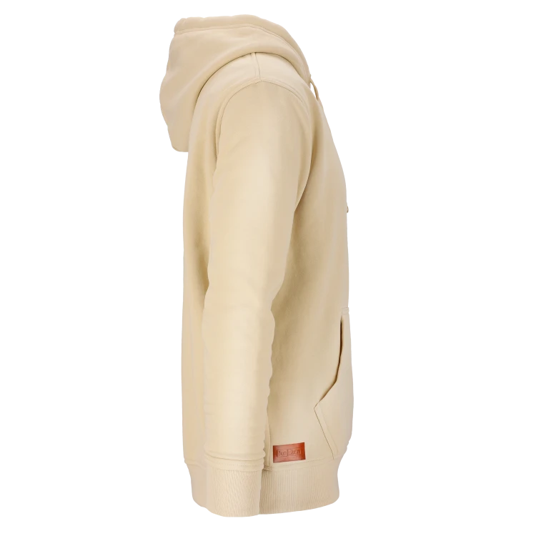 Bluza basic sand z kapturem