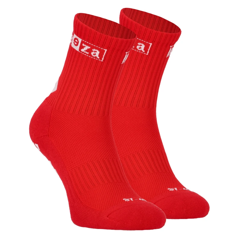 Skarpety antypoślizgowe PRO czerwone