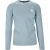 Bluza bawełniana longsleeve błękitna Modo