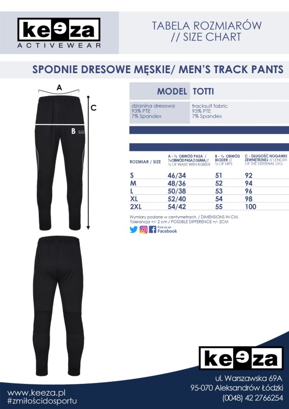 Komplet treningowy Frost & Totti