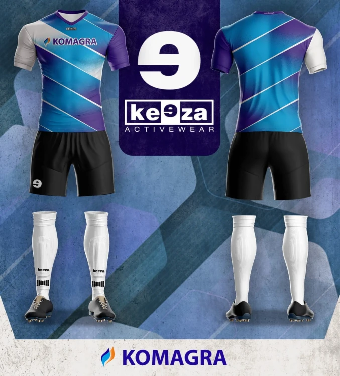 Komplety piłkarskie sublimowane keeza
