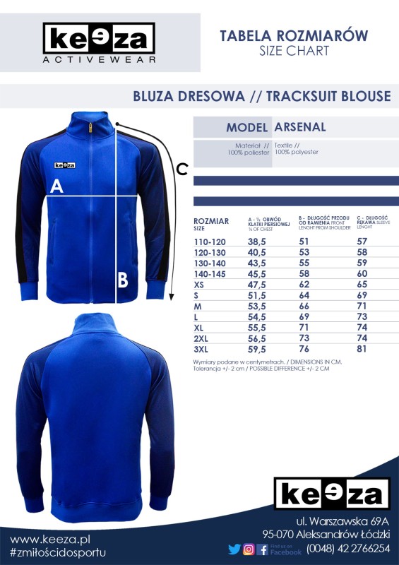 Komplet dresowy Orzeł Międzyrzecz