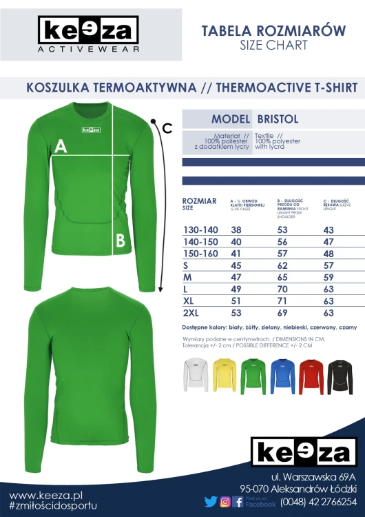 Komplet termoaktywny Orzeł Międzyrzec