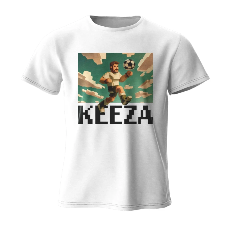 Koszulka bawełniana Keeza pixele