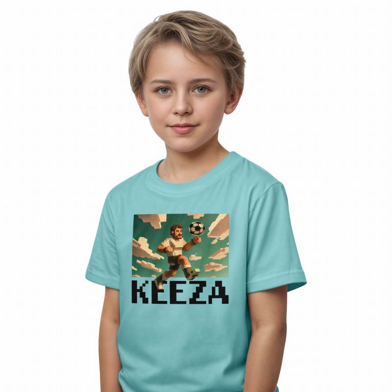 Koszulka bawełniana Keeza pixele