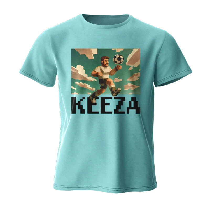 Koszulka bawełniana Keeza pixele