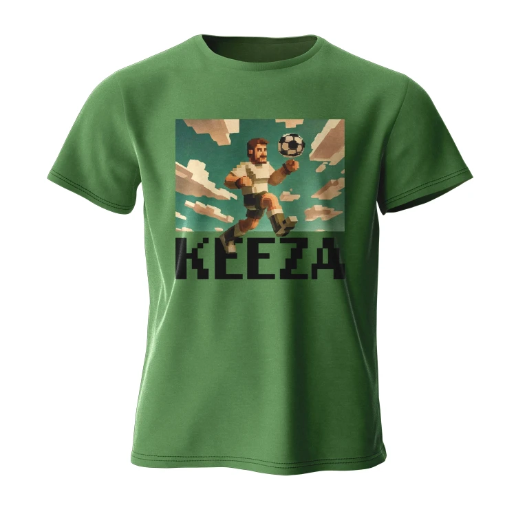 Koszulka bawełniana Keeza pixele