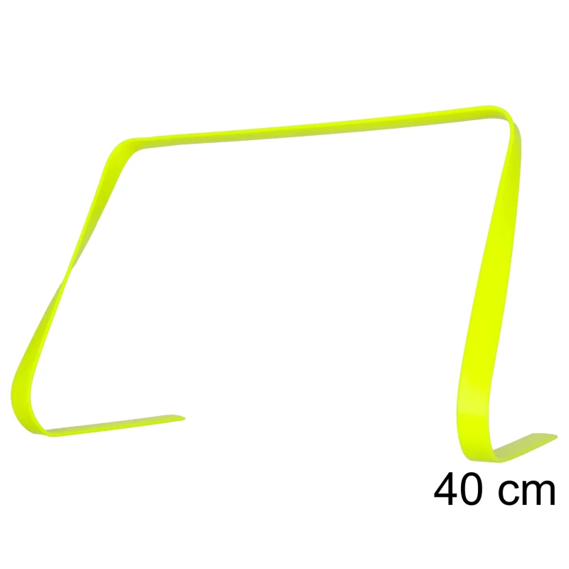 Płotek koordynacyjny treningowy elastyczny 40 cm
