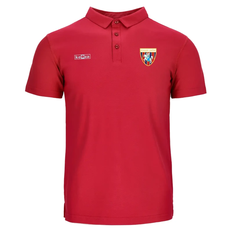 koszulka polo czerwony pogon lwow.webp
