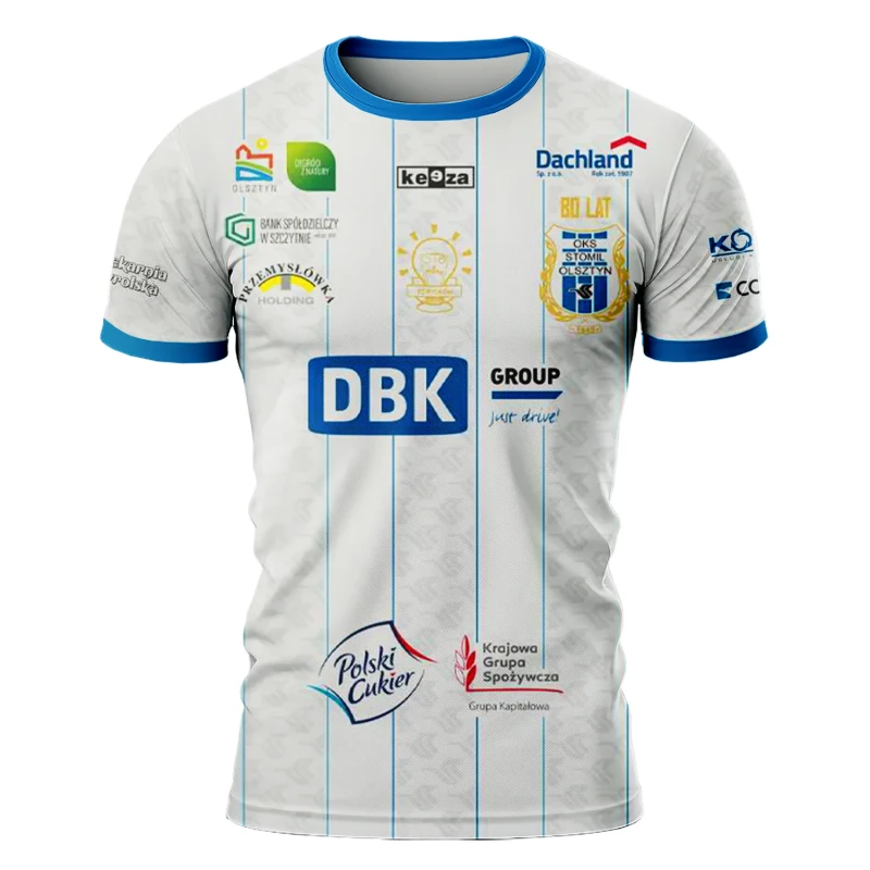 Koszulka meczowa Stomil Olsztyn biała 25/26