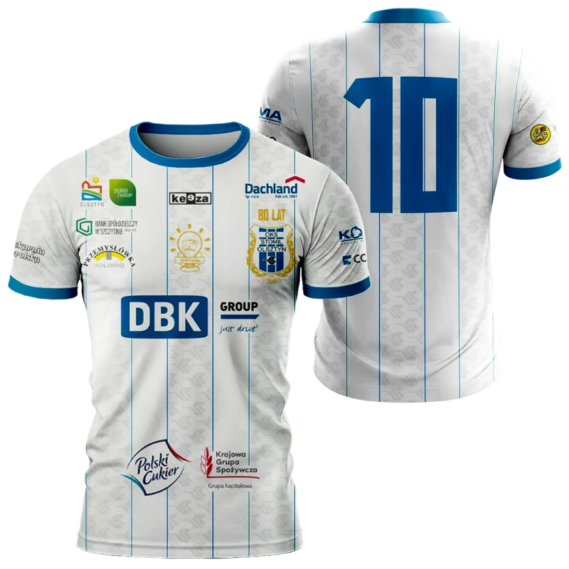 Koszulka meczowa Stomil Olsztyn biała 25/26