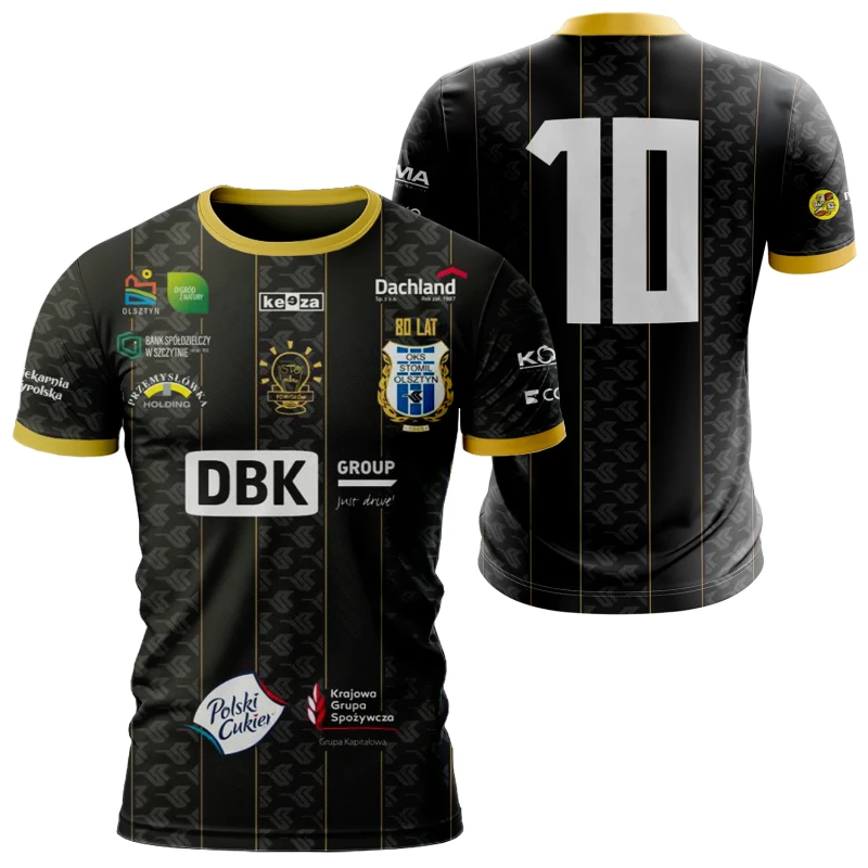 Koszulka meczowa Stomil Olsztyn czarna 25/26