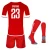 komplet tottenham czerwony tył.webp