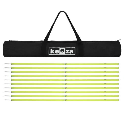 Tyczka slalomowa składana – 10 szt. + torba