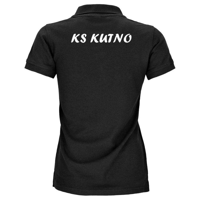 Koszulka Polo bawełniana damska tył.webp