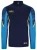 Bluza sportowa Nexus niebieska z krótkim suwakiem