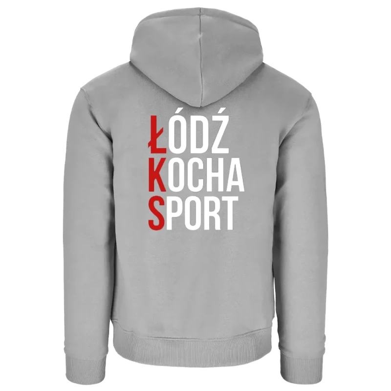 Bluza bawełniana rozpinana Łódź Kocha Sport