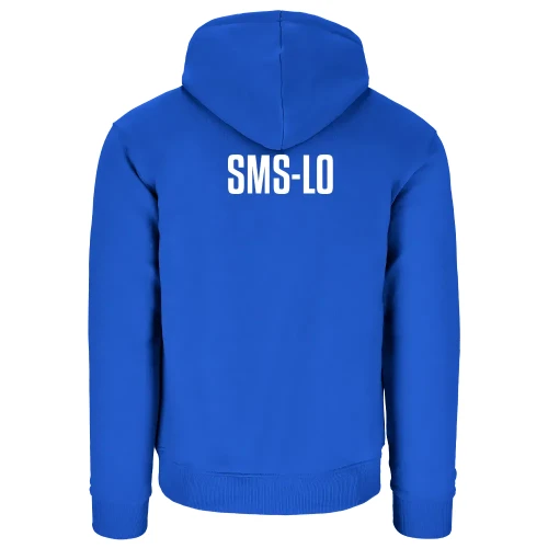 Bluza bawełniana rozpinana niebieska SMS Aleksandrów Łódzki