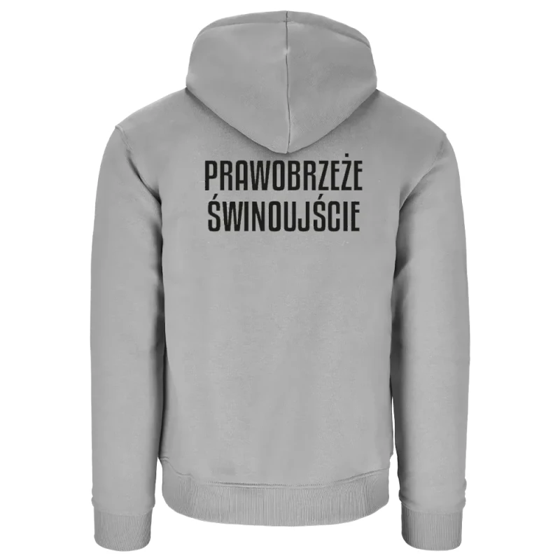 Bluza bawełniana rozpinana KS Prawobrzeże Świnoujście