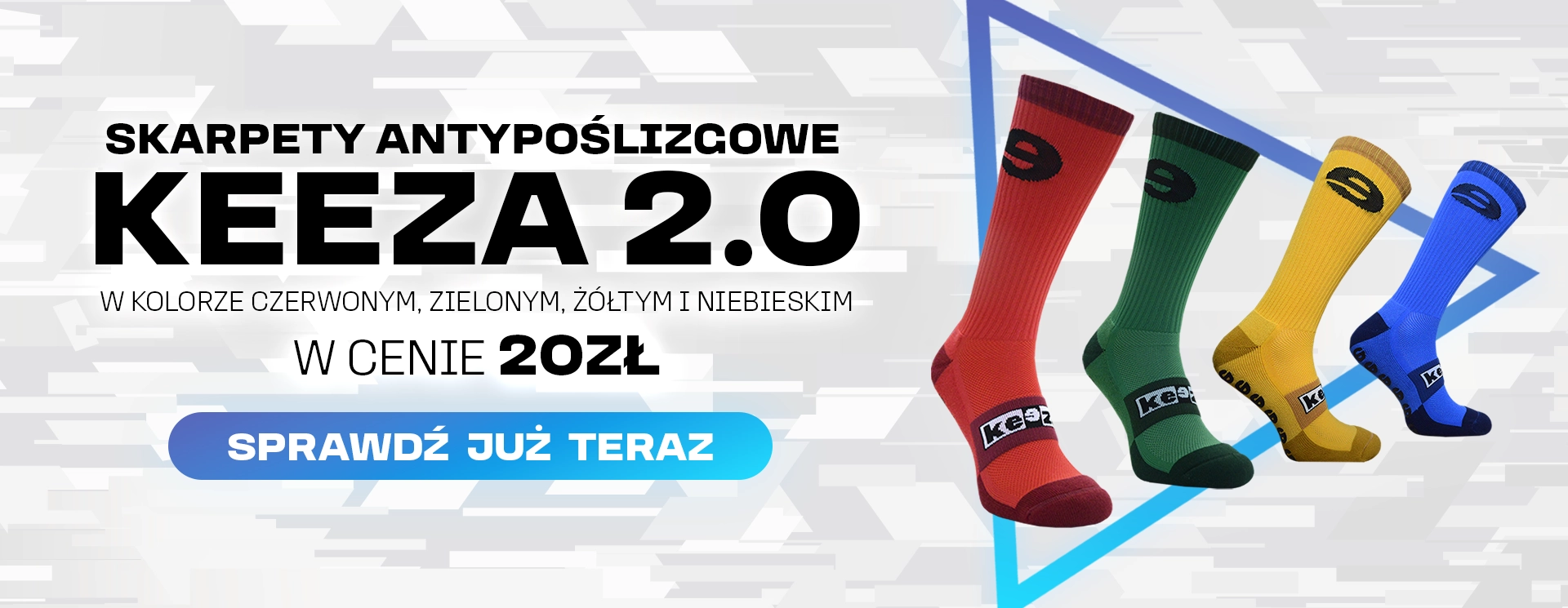 Skarpety antypoślizgowe KEEZA 2.0